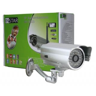 INSTAR IN-2905 WLAN Netzwerkkamera outdoor (IP65) mit Nachtsicht silber