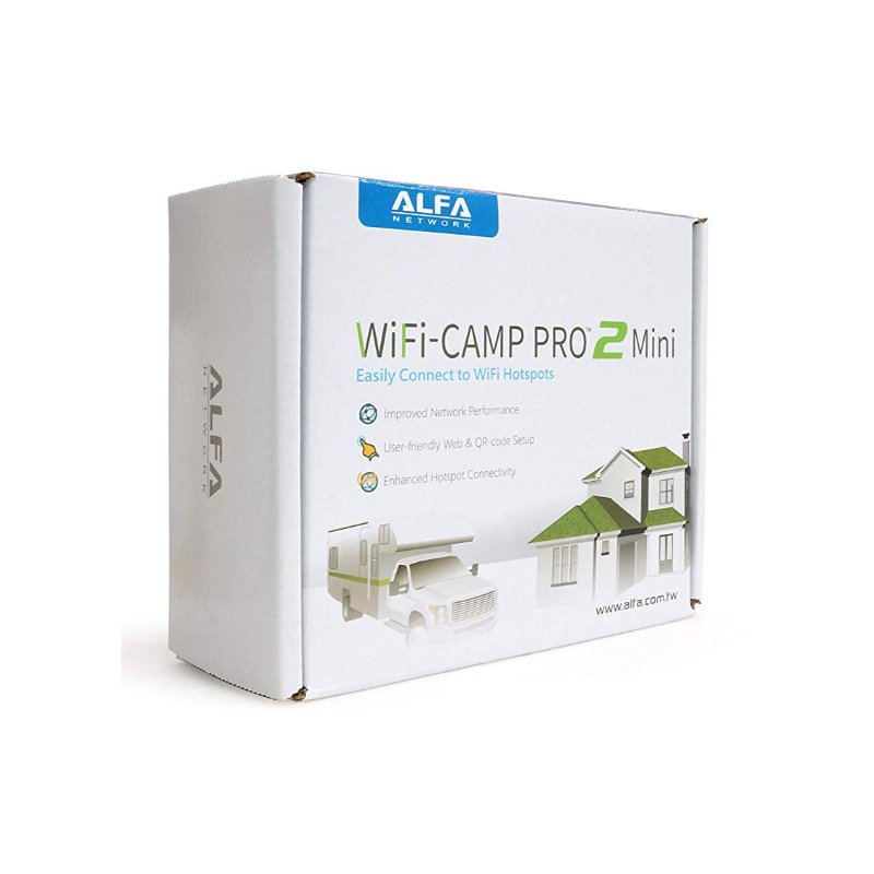 Alfa WiFi CAMP Pro 2 Mini Wifi Range Extender Kit - WLAN-PROFI-SHOP Alfa Wifi Camp 2 Wifi Repeater Kit