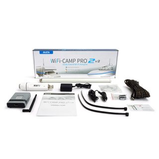 Alfa WiFi CAMP Pro 2 V2 WLAN Range Extender Kit + deutsche Bedienungsanleitung!