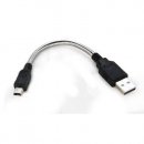 USB 2.0 flex Kabel Stecker [Typ A] auf Stecker [Typ Mini-B]