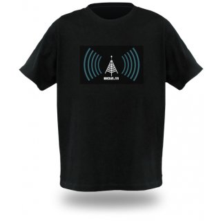 T-Shirt mit integriertem WLAN-Detektor - Größe XXL