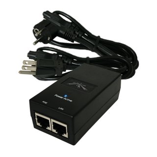Ubiquiti POE-48 - 48V passiv Power over Ethernet (PoE) Netzteil Gigabit (POE-48-24W-G)