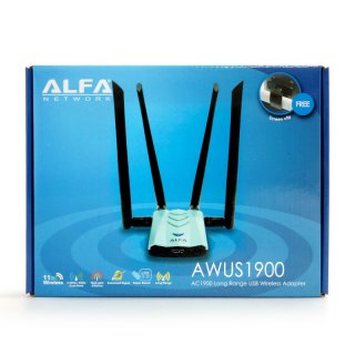 Alfa Network AWUS1900 Highpower USB 3.0 WLAN Adapter 802.11ac 1900MBit