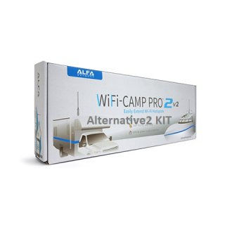 [B-WARE] Alfa WiFi Camp Pro 2 Version 2 WLAN Range Extender Kit (Alternative 2) + deutsche Bedienungsanleitung!