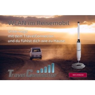 TravelConnector TCS408LTE WLAN+LTE mobiles Empfangssystem + deutsche Bedienungsanleitung!