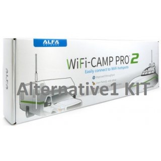 [B-WARE] Alfa WiFi Camp Pro 2 WLAN Range Extender Kit (Alternative1) + deutsche Bedienungsanleitung!