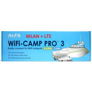 Alfa WiFi CAMP Pro 3 Dual-Band WLAN + LTE-G Range Extender Kit (Alternative 1) + deutsche Bedienungsanleitung!
