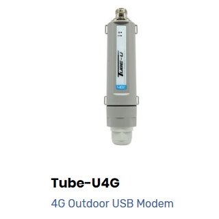 Alfa Tube-U4G Long Range Outdoor 4G 3G LTE UMTS GSM USB-Modem with N-Type Connector