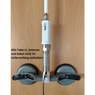 KIT Double Suction Cup Mount and ARA 175 with Alfa TSM1 for Alfa Tube Series
